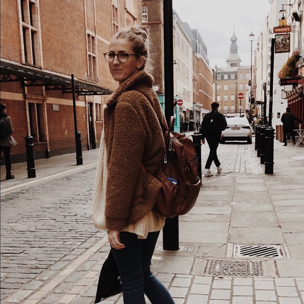 Teddy bear coat from London